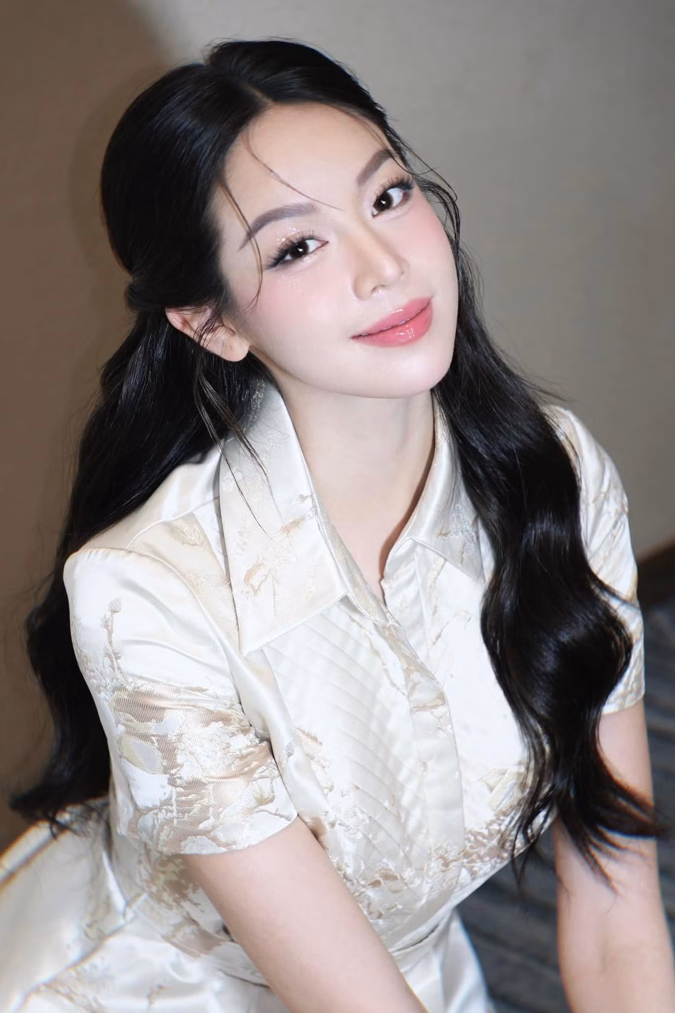 Đương kim Hoa hậu Quốc tế Huỳnh Thị Thanh Thủy đứng vị trí thứ 6 cuộc bình chọn.