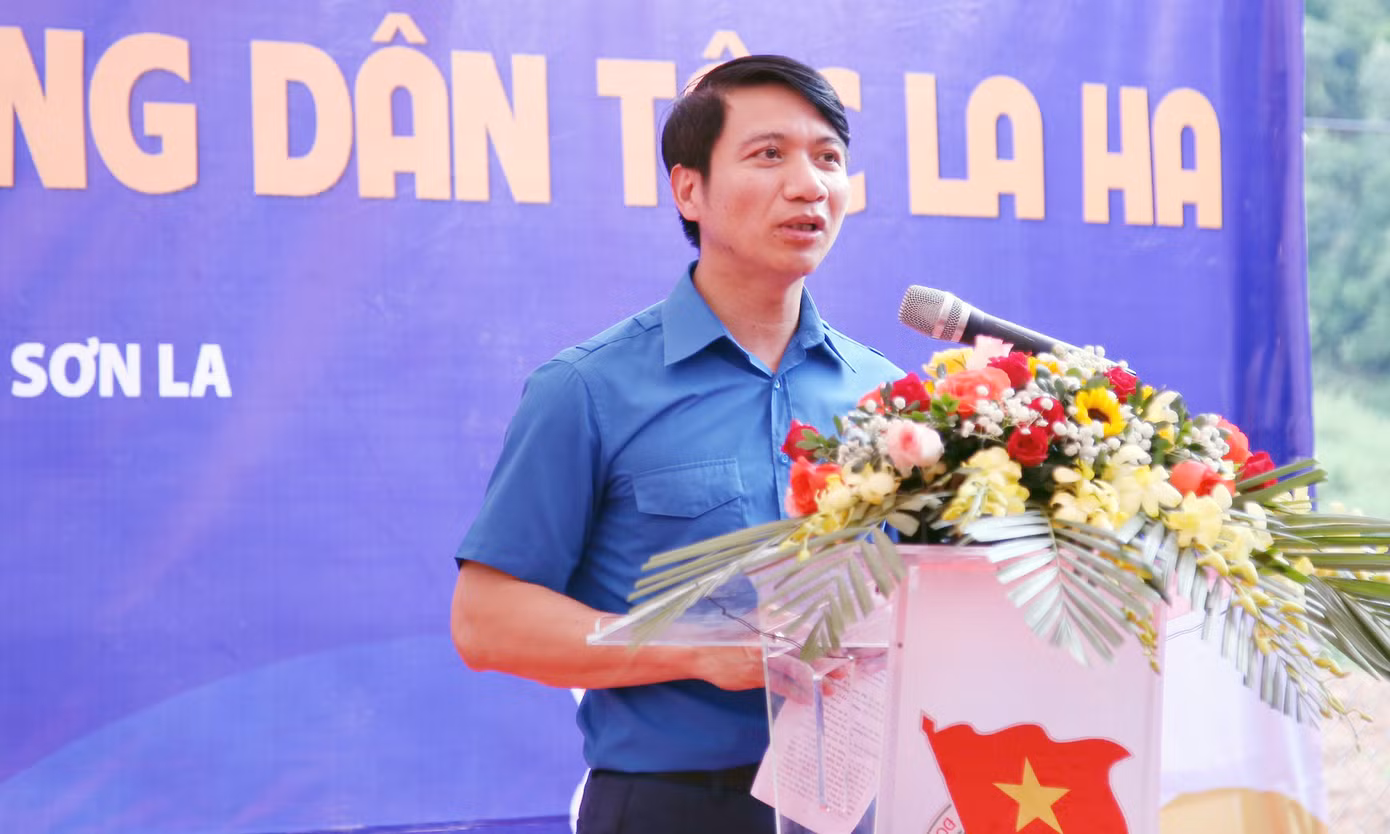 Anh Nguyễn Ngọc Lương phát biểu tại chương trình. Ảnh: Lâm Đăng Hải