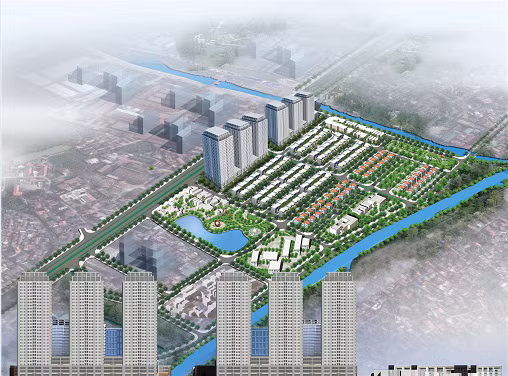 Phối cảnh chung cư Đại Thanh