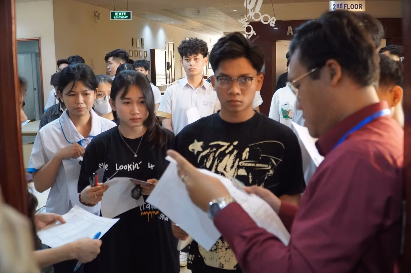 Thí sinh dự thi Kỳ thi Đánh giá năng lực đợt 1, năm 2025.