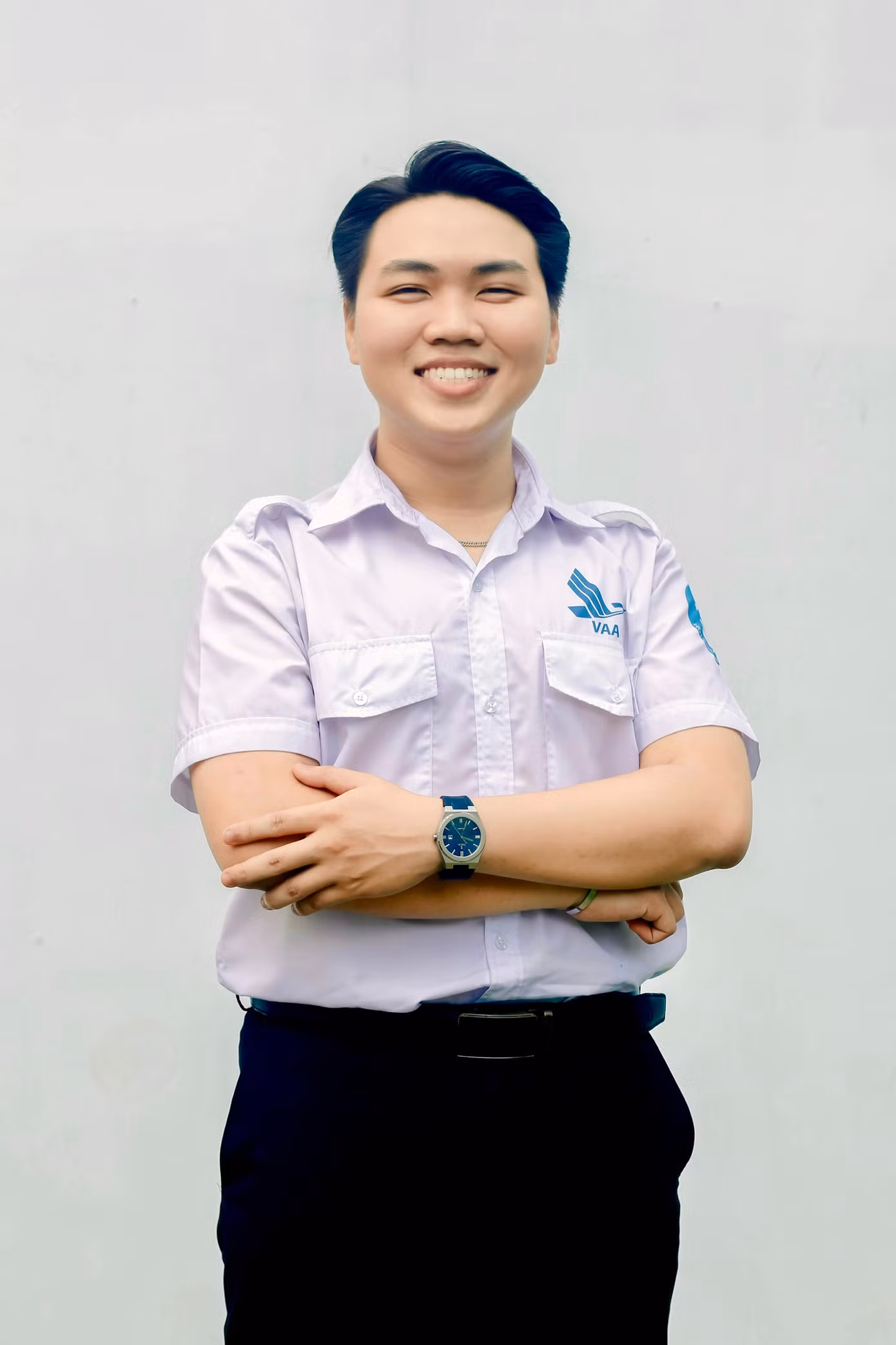 Nguyễn Xuân Dương - Chủ tịch Hội Sinh viên Học viện Hàng không Việt Nam.