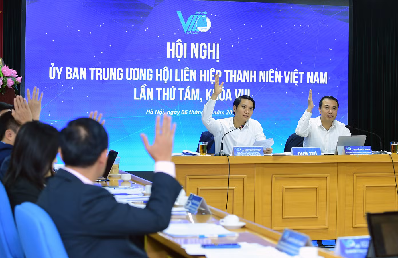 Các đại biểu hiệp thương tại hội nghị. Ảnh: Xuân Tùng Các đại biểu hiệp thương tại hội nghị. Ảnh: Xuân Tùng