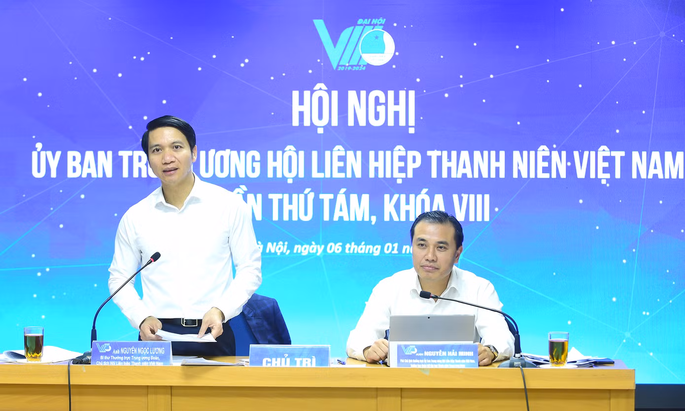 Anh Nguyễn Ngọc Lương phát biểu kết luận tại hội nghị. Ảnh: Xuân Tùng Anh Nguyễn Ngọc Lương phát biểu kết luận tại hội nghị. Ảnh: Xuân Tùng