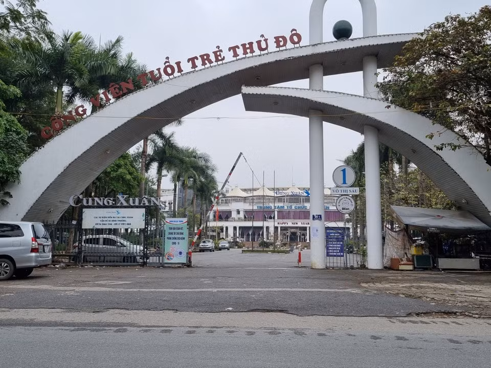 Công viên Tuổi trẻ Thủ đô được giao về UBND quận Hai Bà Trưng quản lý toàn diện