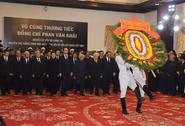 Lễ viếng nguyên Thủ tướng Phan Văn Khải ảnh 2