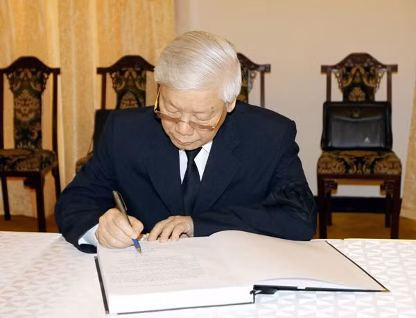 Lễ viếng nguyên Thủ tướng Phan Văn Khải ảnh 3