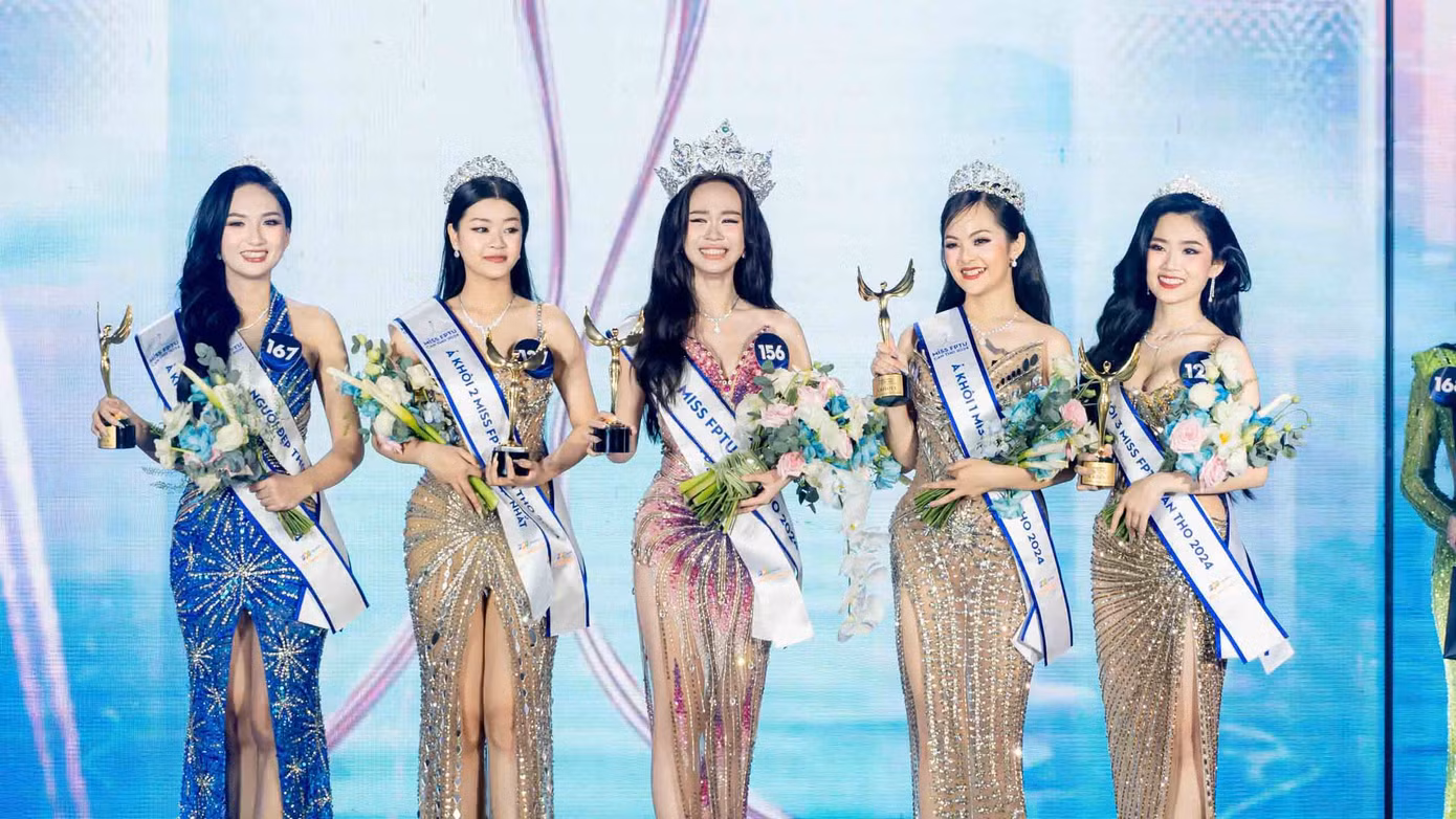 Top 5 cuộc thi Miss FPTU Cần Thơ 2024.