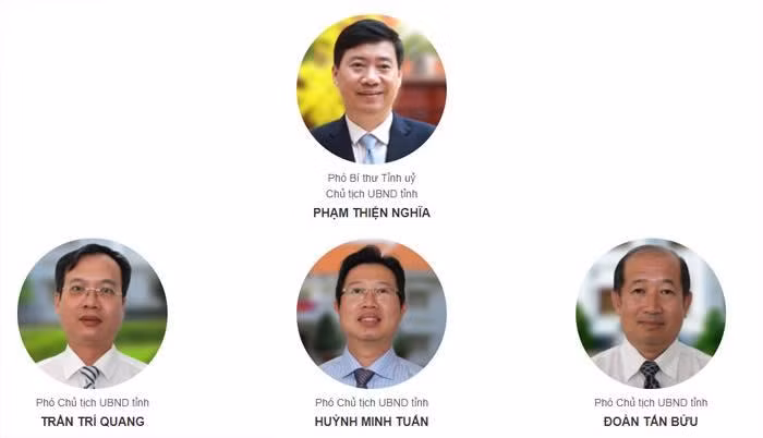 Chủ tịch và 3 phó chủ tịch UBND tỉnh Đồng Tháp nhiệm kỳ 2021 - 2026 được Thủ tướng phê chuẩn. - Ảnh: V.K