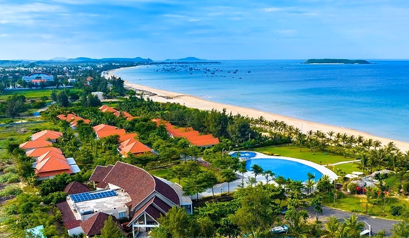 Dự án khu du lịch Sao Mai chưa phê duyệt phương án trồng rừng thay thế. Ảnh: L.H.