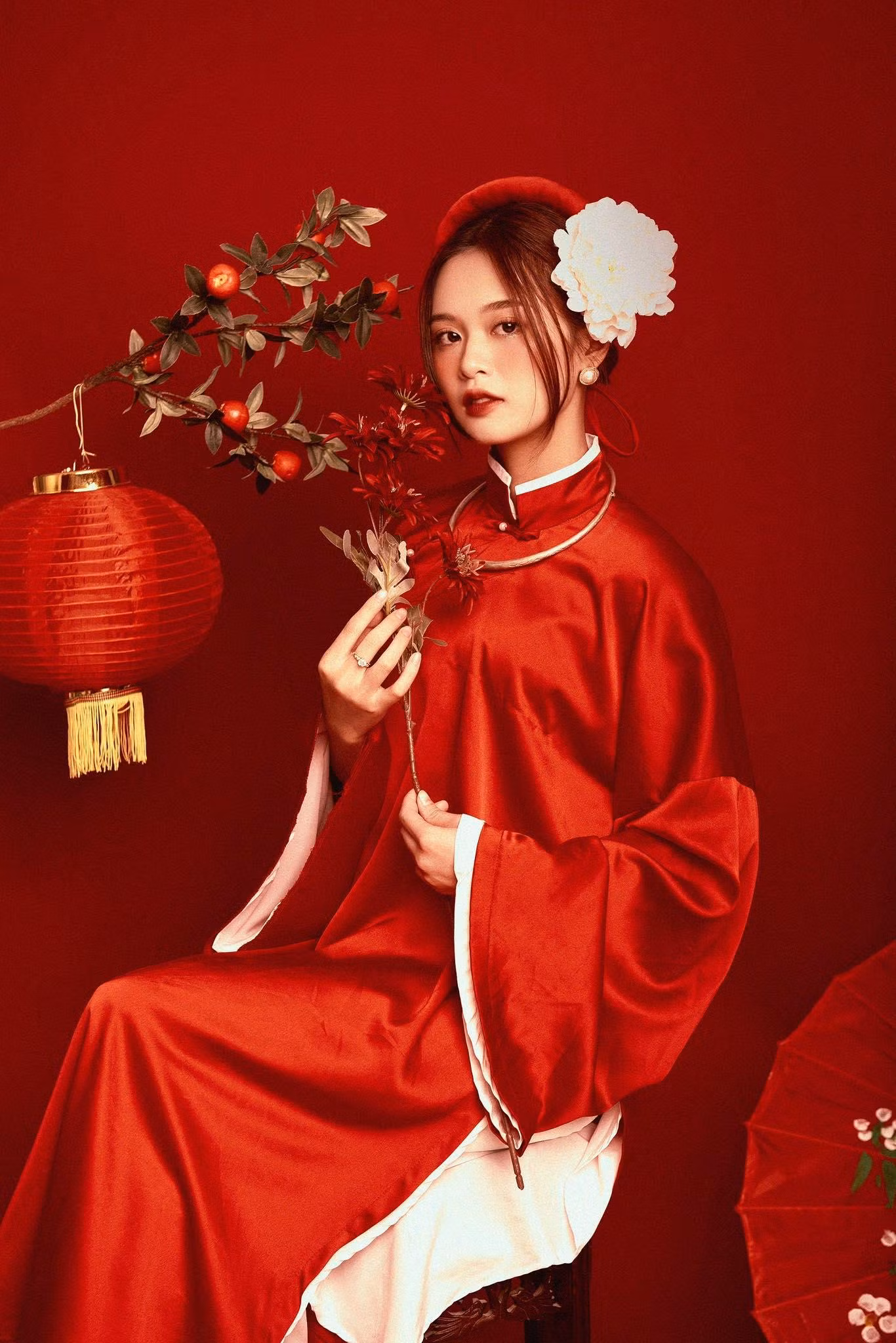 Là một người kín đáo nên cô gái sinh năm 2000 khá ngại câu hỏi đậm chất Tết: "Đã có người yêu chưa?"
