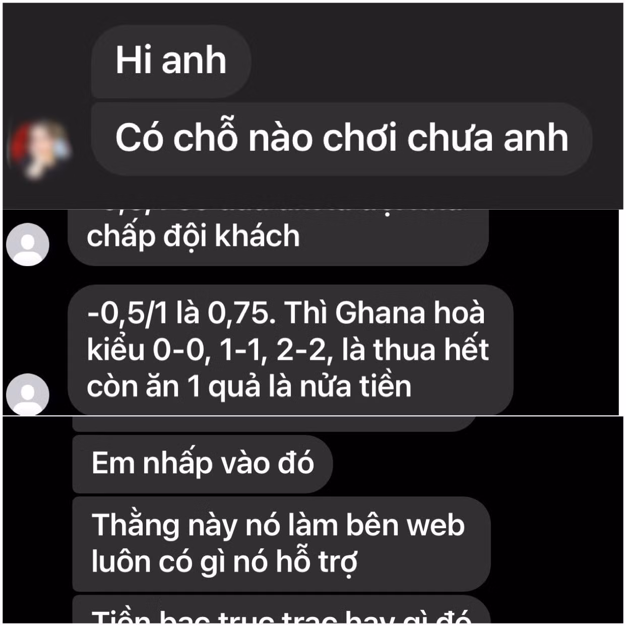 Các đối tượng mời chào tham gia và hướng dẫn nhiệt tình hòng dụ người chơi vào tròng.