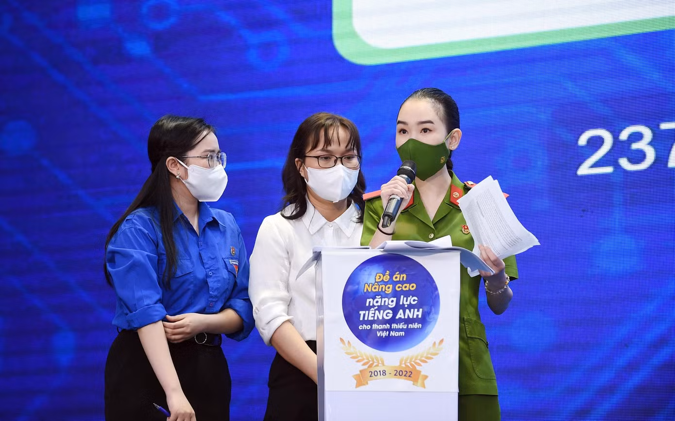 Nữ thủ lĩnh sinh viên đã đạt giải Nhất toàn quốc cuộc thi Olympic tiếng Anh dành cho cán bộ trẻ lần thứ III năm 2021.