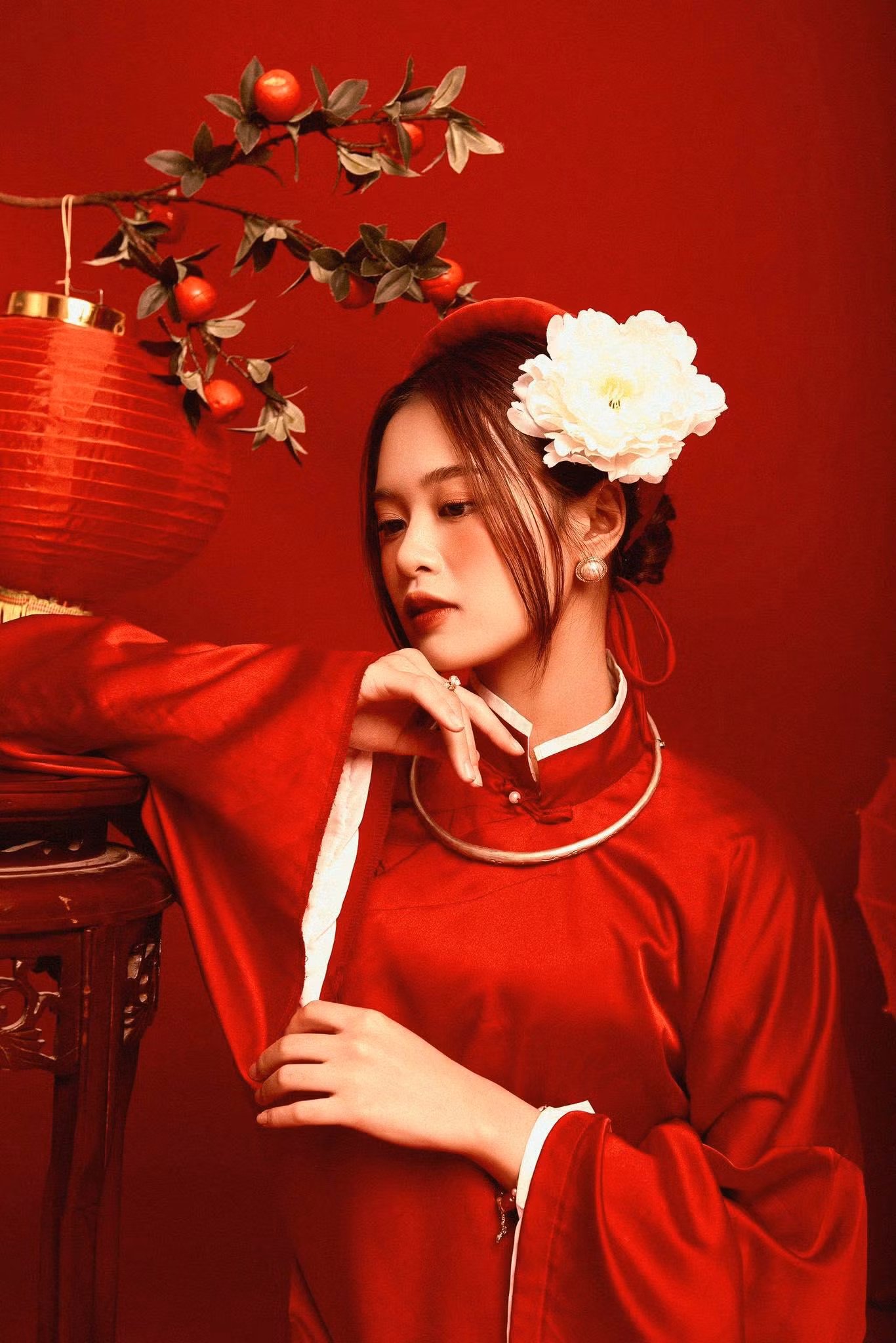 Với Khánh Linh, Tết là khoảng thời gian quý giá vì được sum vầy bên gia đình sau một năm học tập và làm việc vất vả.