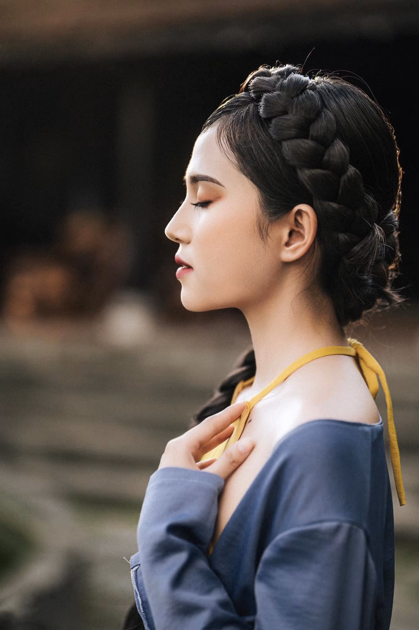 Bên cạnh công việc chính là chuyên viên, Hồng Nhi còn là người mẫu ảnh tự do.