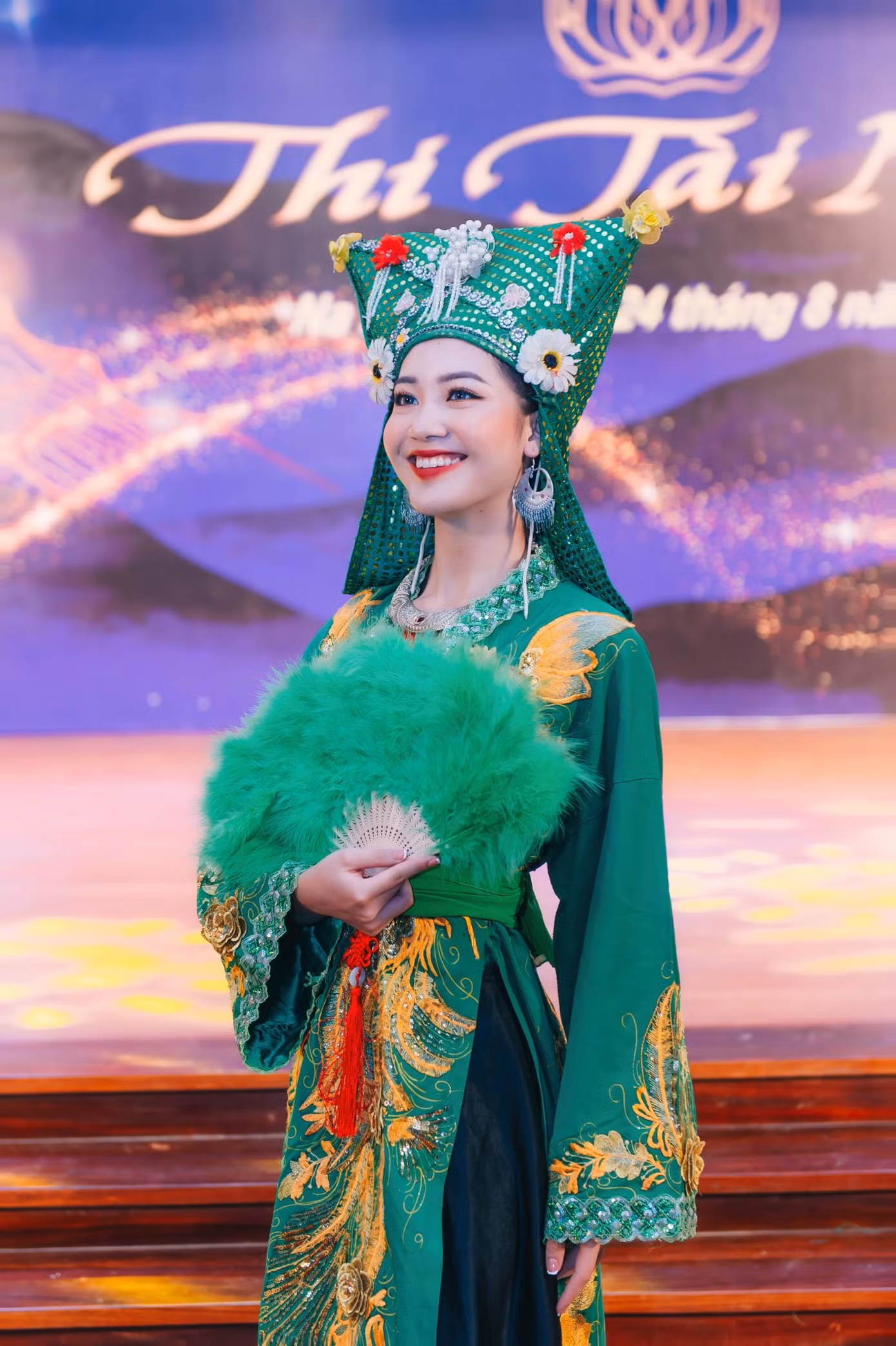 Phương Thảo trong vòng thi Tài năng.