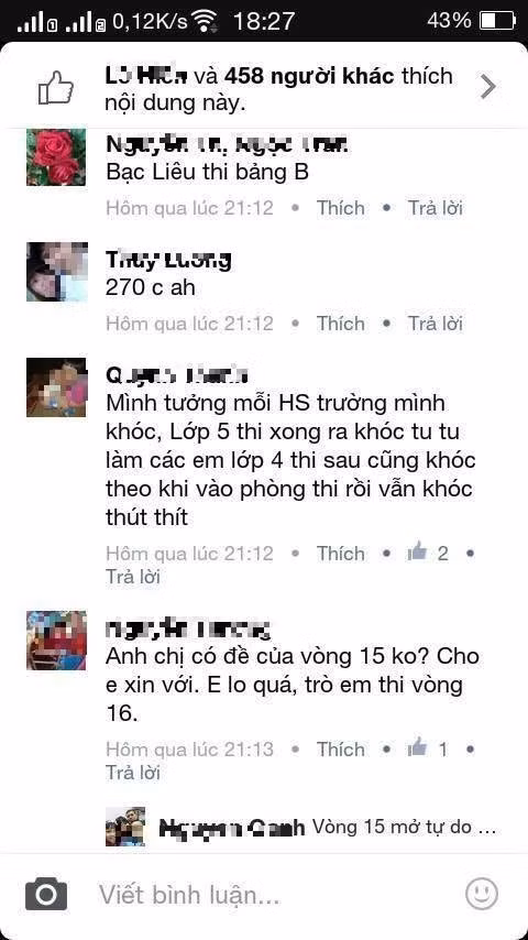 Đề thi ViOlympic quá khó khiến học sinh bật khóc, giáo viên lo lắng ảnh 2