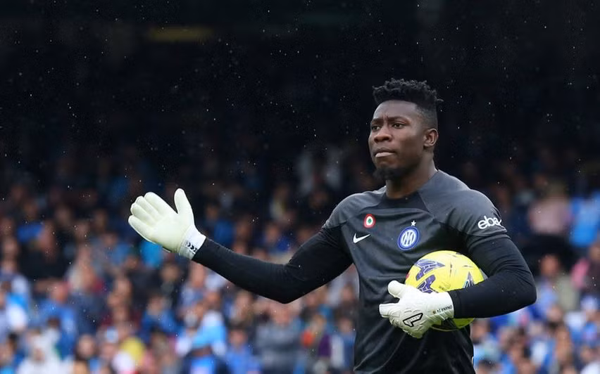 Onana để lại ấn tượng trong màu áo Inter