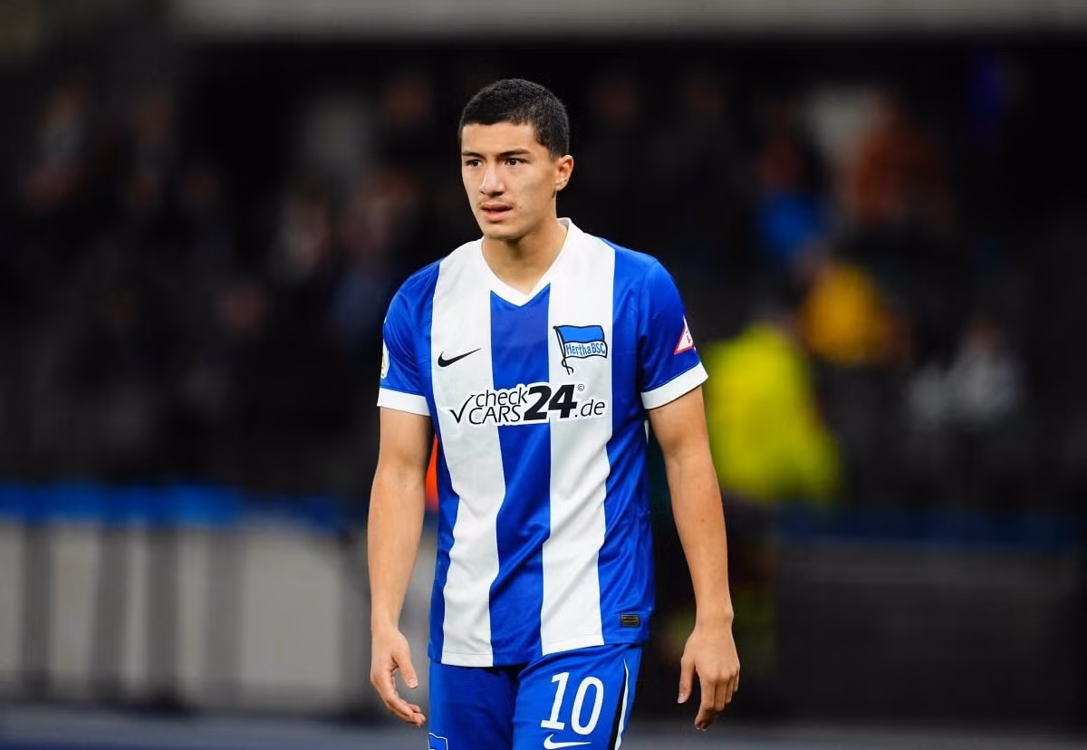 Maza đang trưởng thành trong màu áo Hertha