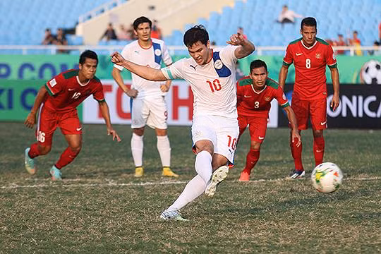 Cách đây 7 năm, Indonesia từng thua Philippines 0-4 tại Mỹ Đình