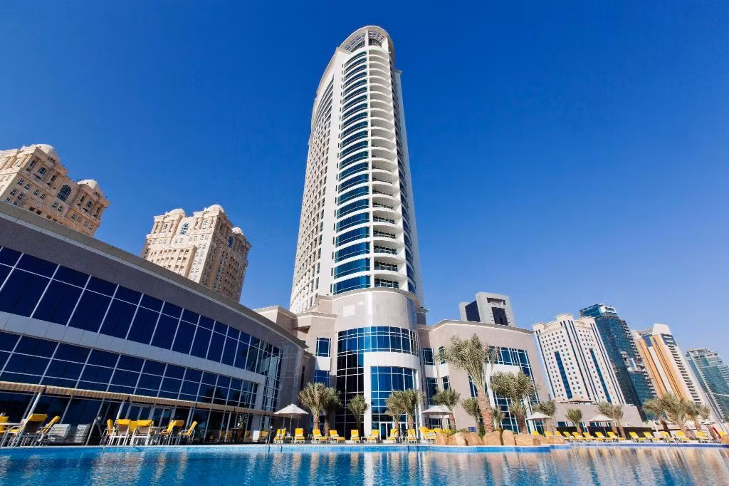 ĐT Croatia cũng chọn nơi ở sang trọng và nhộn nhịp hàng đầu là Hilton, một khách sạn 5 sao