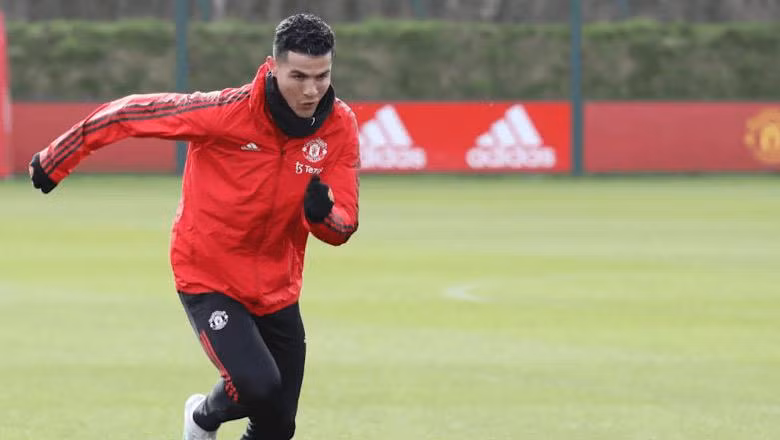 Ronaldo chỉ tập nhẹ ở buổi tập vừa qua
