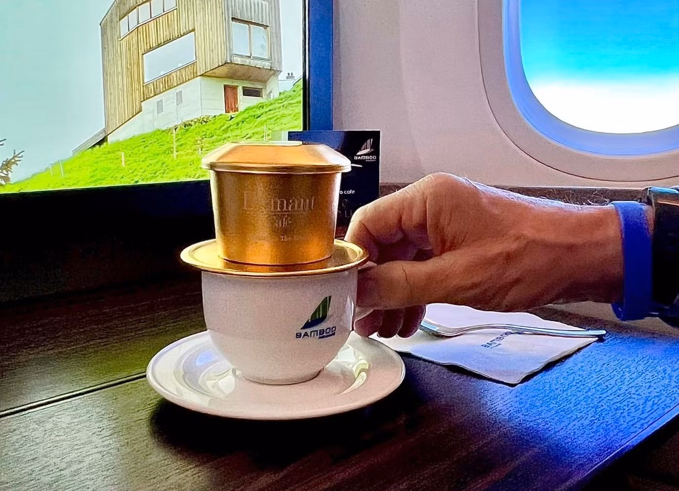 Cà phê trên mây của Bamboo Airways