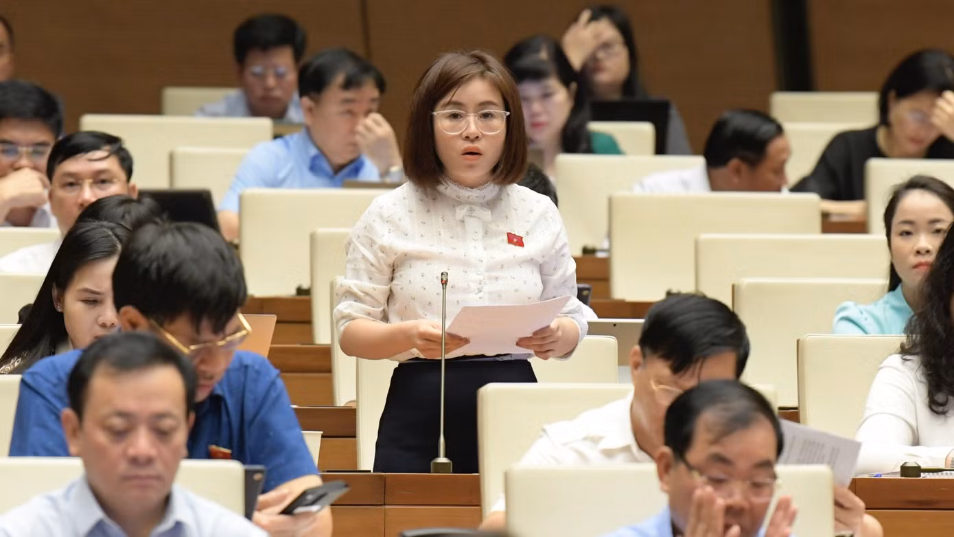 Đại biểu Quốc hội Nguyễn Việt Hà (đoàn Tuyên Quang). Ảnh: Như Ý
