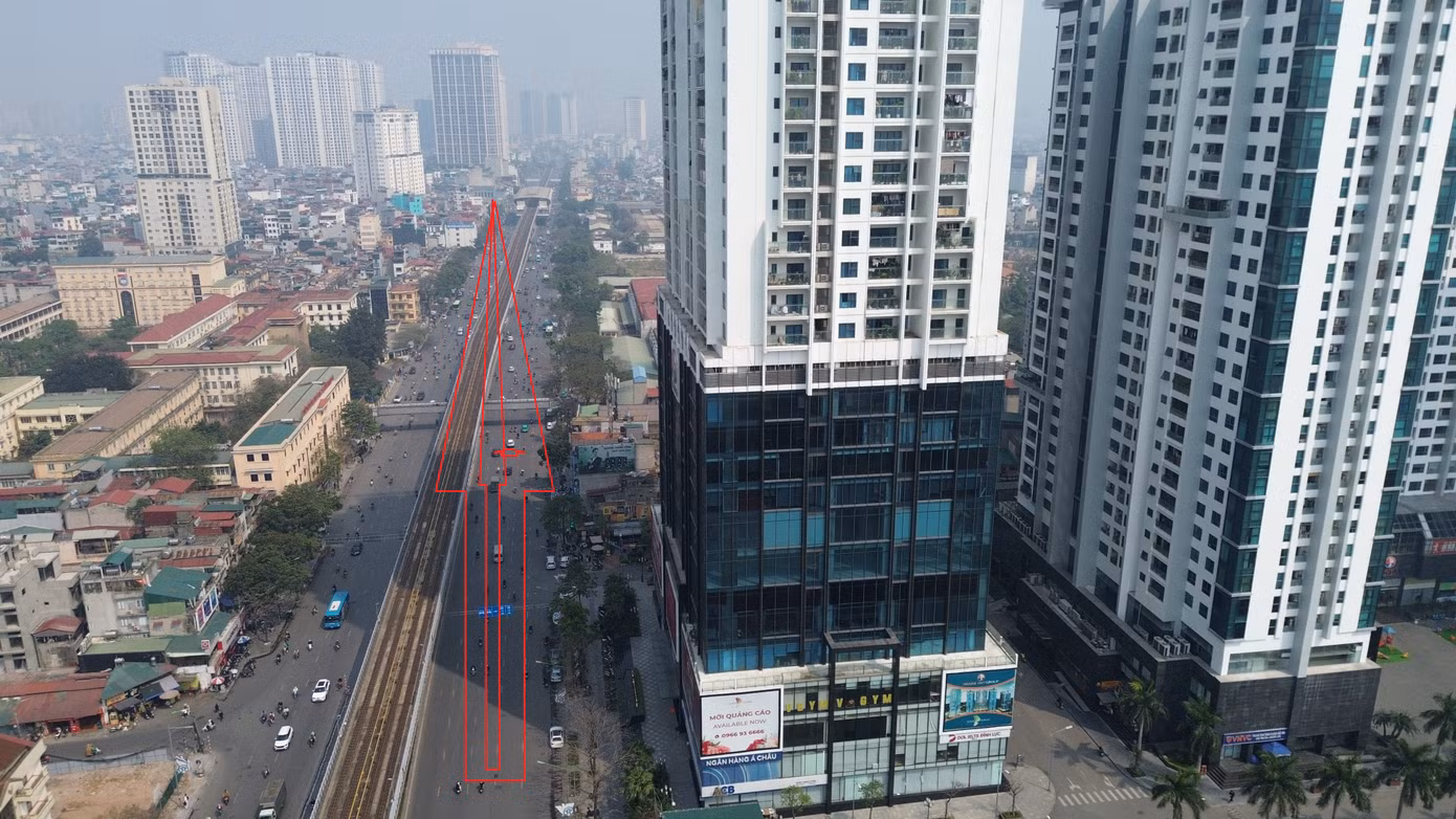 Dự án Golden Land nằm trên đường Nguyễn Trãi.