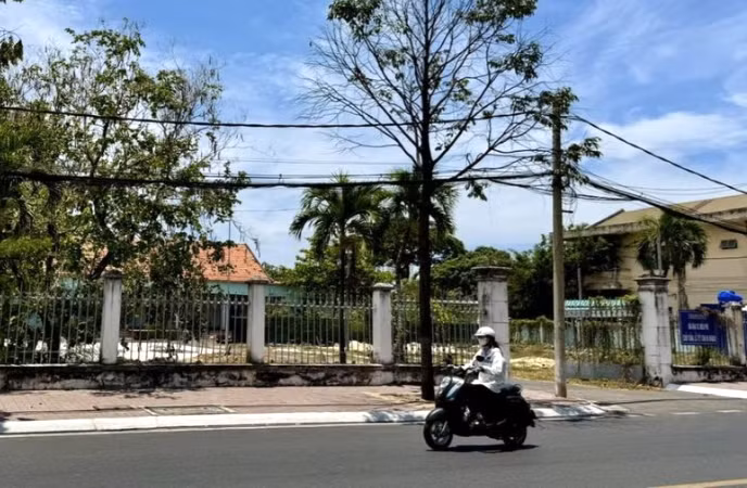 Khu đất cụm 3 do Tỉnh ủy Bà Rịa - Vũng Tàu quản lý. Ảnh: VOV.