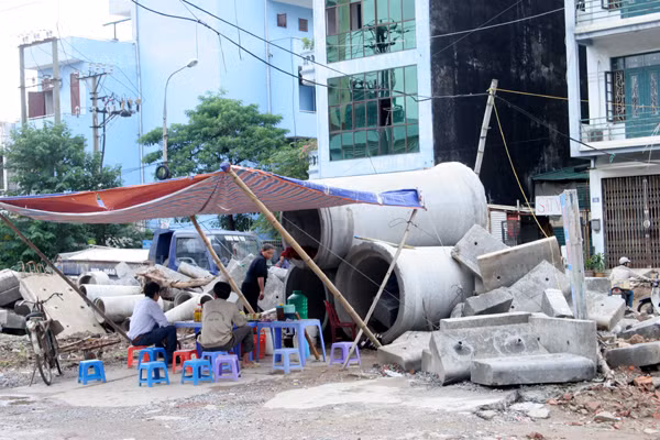 Hay được dọn dẹp trở thành quán nước
