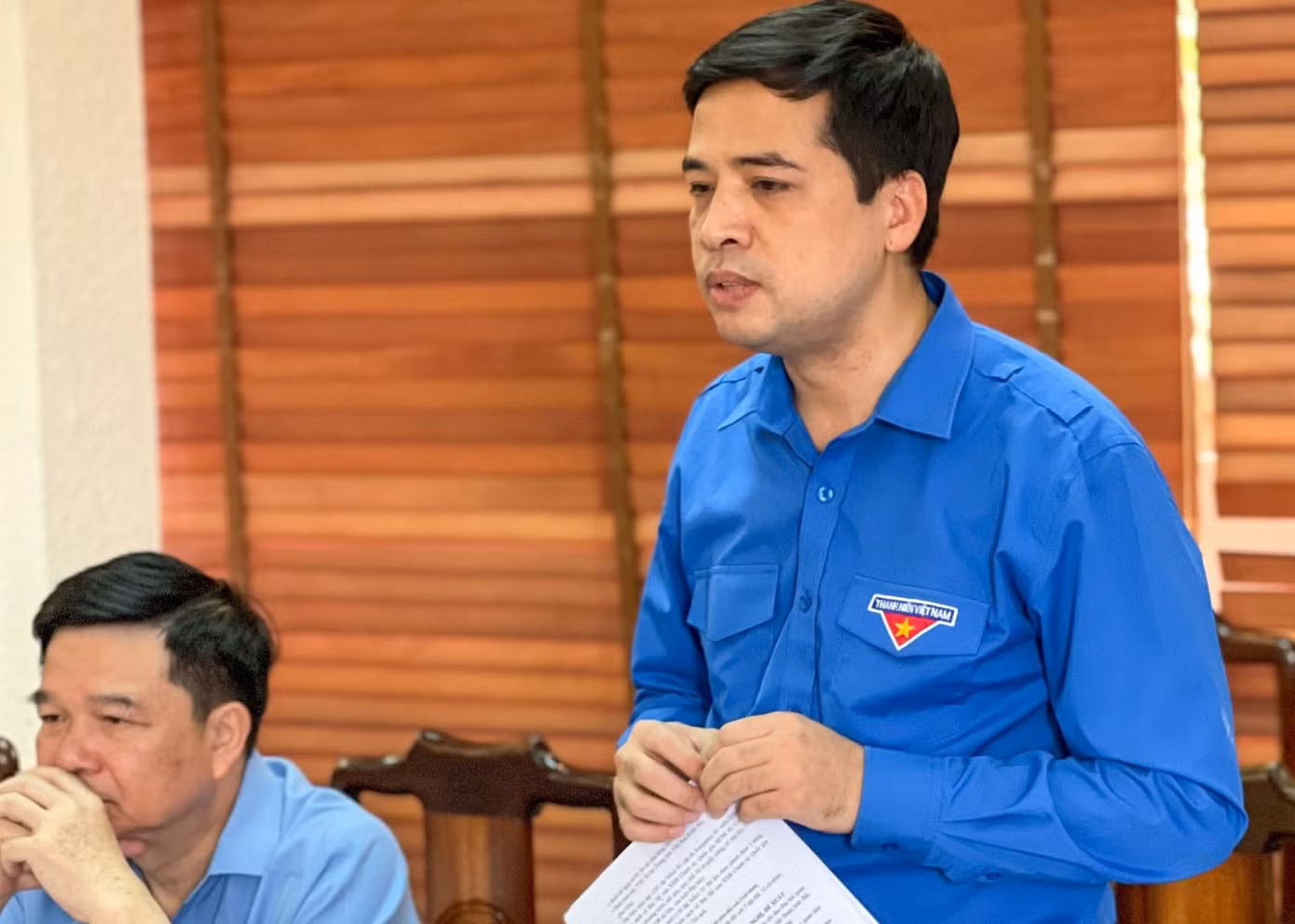 Lãnh đạo Tỉnh Đoàn Bắc Ninh báo cáo công tác chuẩn bị tổ chức Đại hội đại biểu Đoàn TNCS Hồ Chí Minh tỉnh Bắc Ninh lần thứ XV