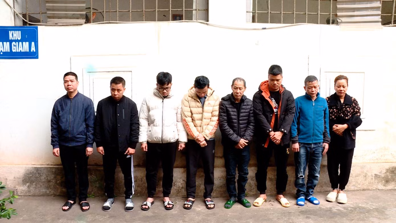 Các đối tượng liên quan vụ án