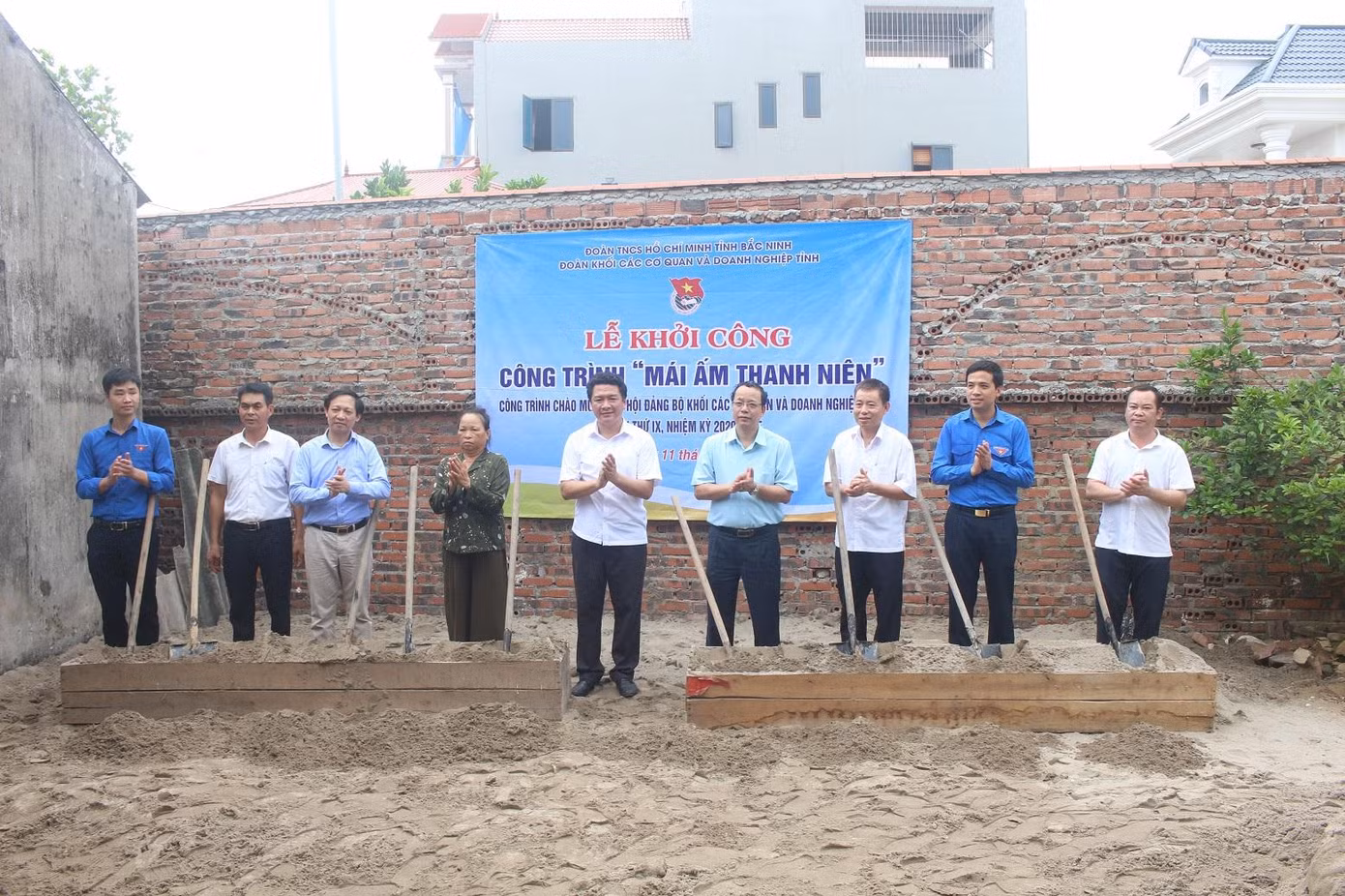 Tỉnh Đoàn Bắc Ninh khởi công xây dựng Mái ấm thanh niên