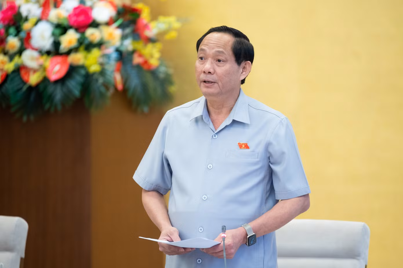 Phó Chủ tịch Quốc hội Trần Quang Phương