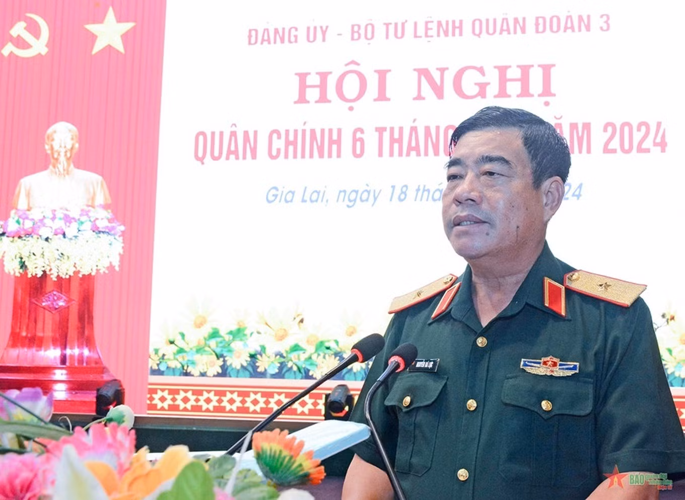 Thiếu tướng Nguyễn Bá Lực. Ảnh: QĐND.
