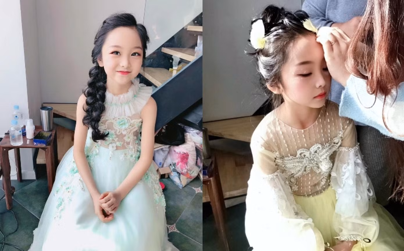 Nhan sắc khả ái của em họ Phạm Băng Băng. Ảnh: Sina.