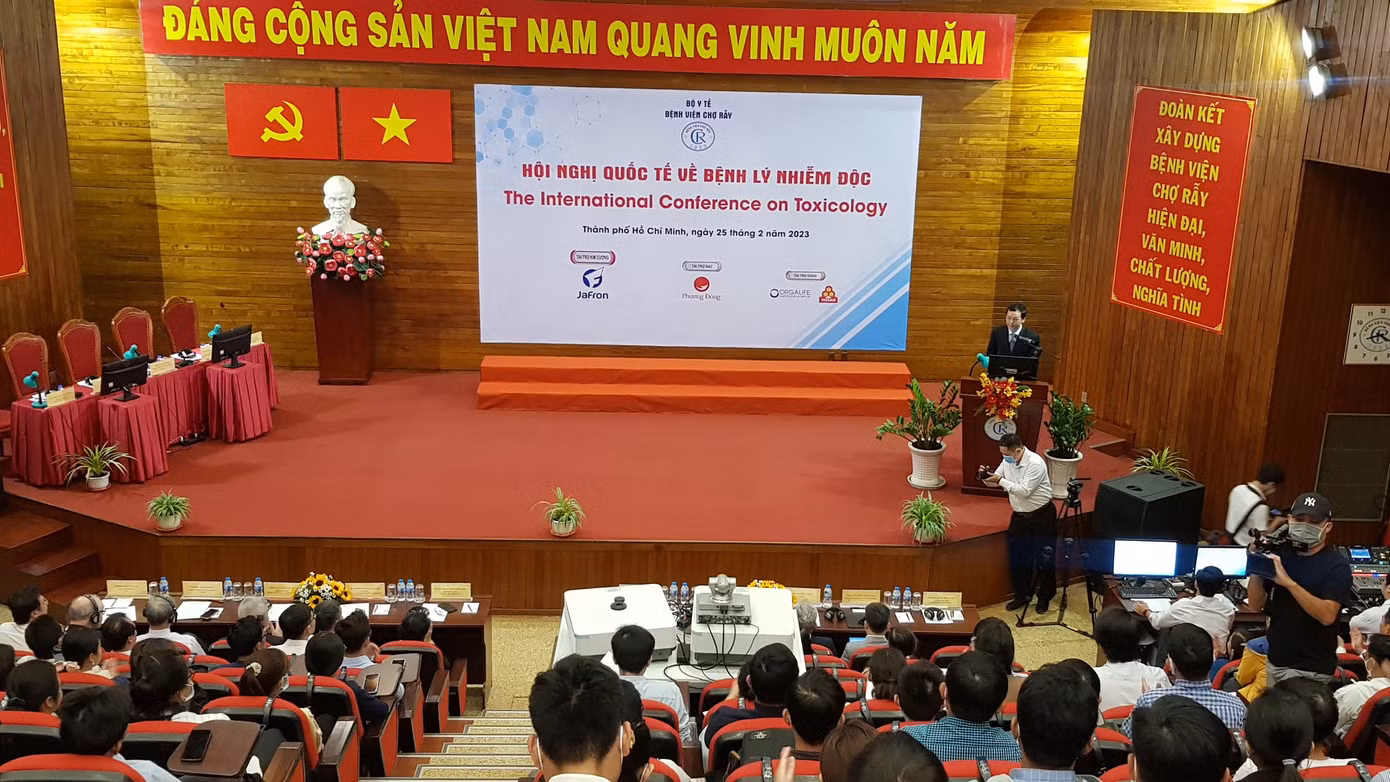 Chương trình Hội nghị Quốc tế về bệnh lý nhiễm độc diễn ra tại Bệnh viện Chợ Rẫy TPHCM