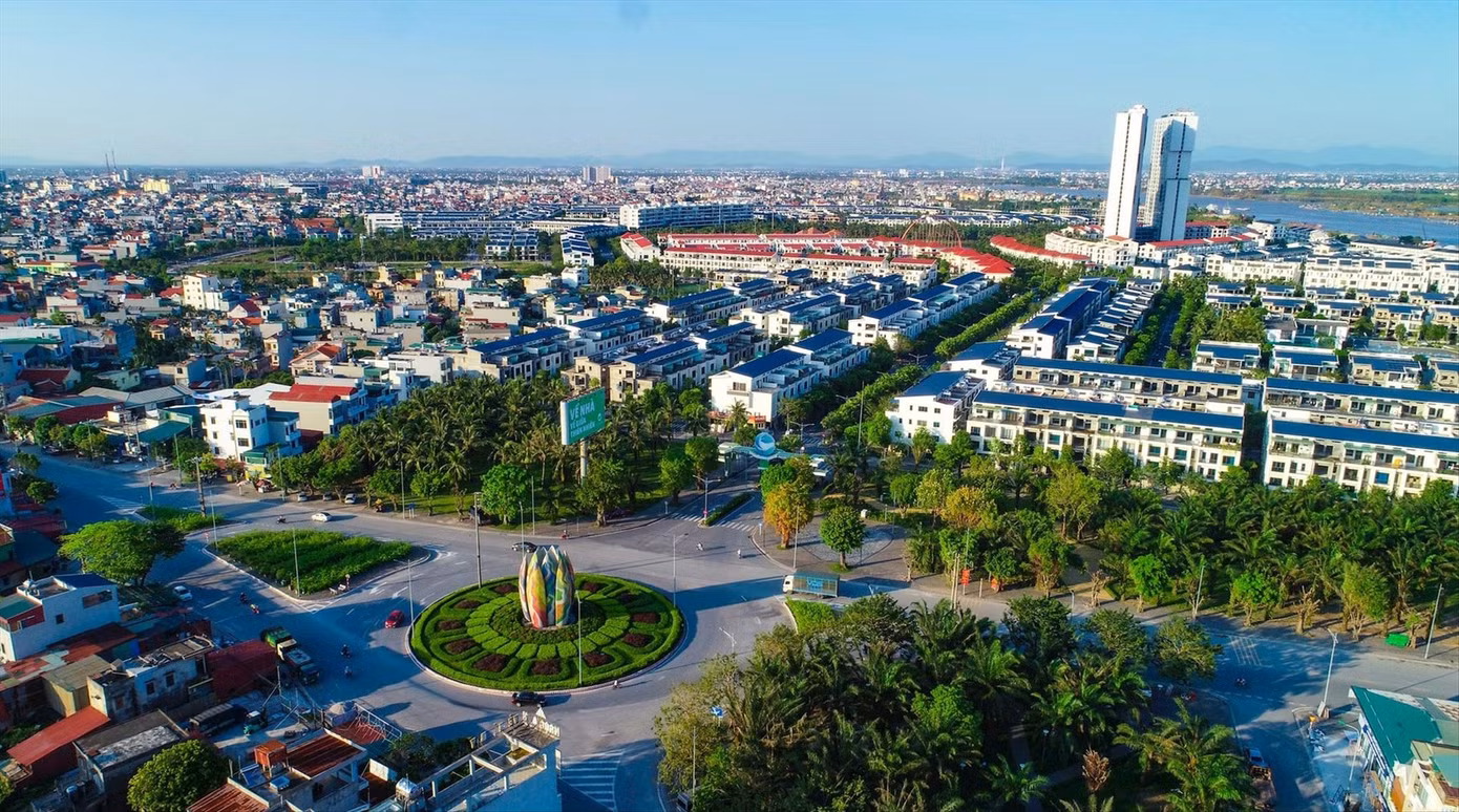 Một góc thành phố Hải Dương, tỉnh Hải Dương Ảnh: báo Hải Dương