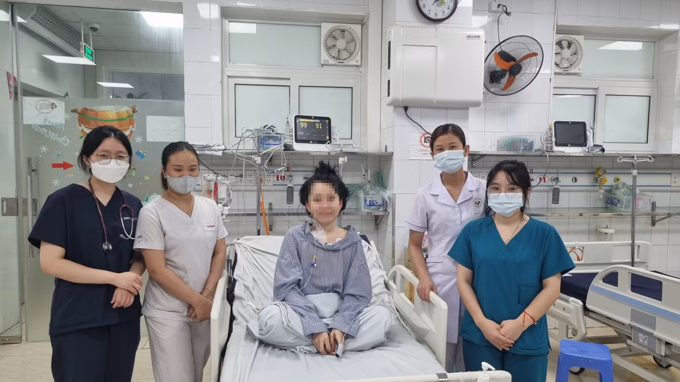 Thu Hương may mắn vượt “cửa tử” sau khi tìm đến thuốc ngủ để tự tử Ảnh: Chu Thành