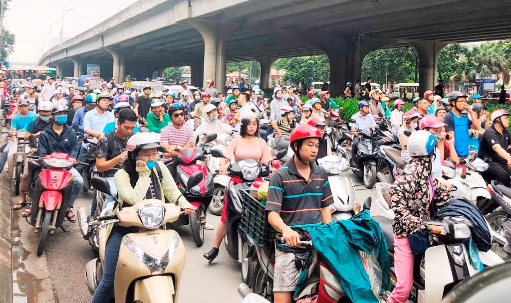 Sẽ hạn chế một số loại phương tiện giao thông đi vào vùng phát thải thấp tại Hà Nội.