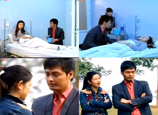 Những cảnh phim gây cười của cặp đôi Phương Nam - Thế Hiển