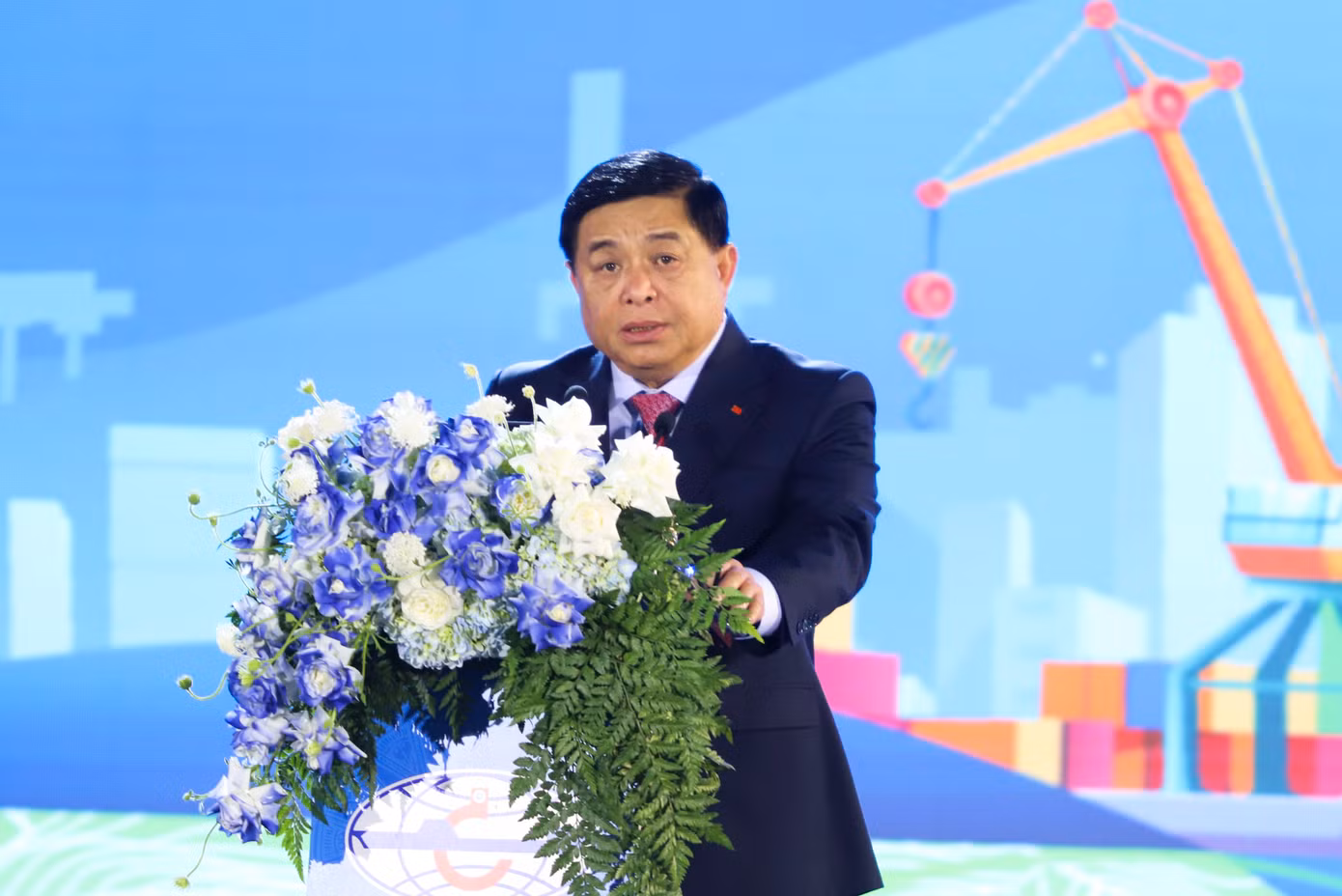Phó Thủ tướng Chính phủ Nguyễn Chí Dũng phát biểu tại buổi lễ.