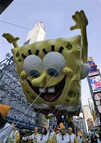 Nhân vật trong phim hoạt hình màn ảnh rộng SpongeBob SquarePants .