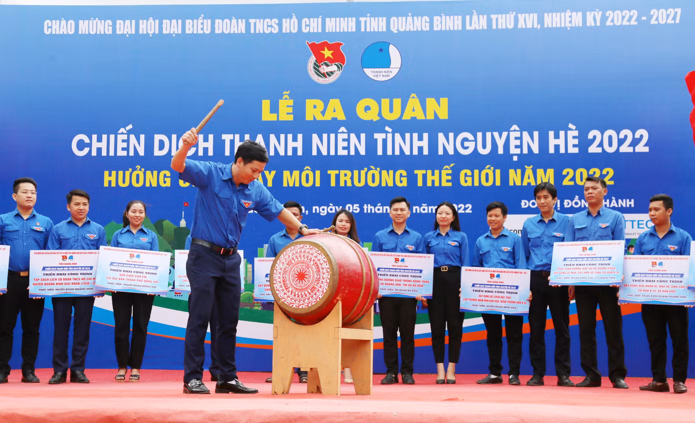 Ra quân Chiến dịch Thanh niên tình nguyện hè 2022