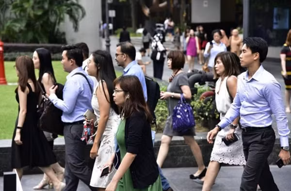 Singapore là nước có mức lương tháng trung bình của người lao động cao nhất Đông Nam Á. Ảnh: The Straits Times. Singapore là nước có mức lương tháng trung bình của người lao động cao nhất Đông Nam Á. Ảnh: The Straits Times.