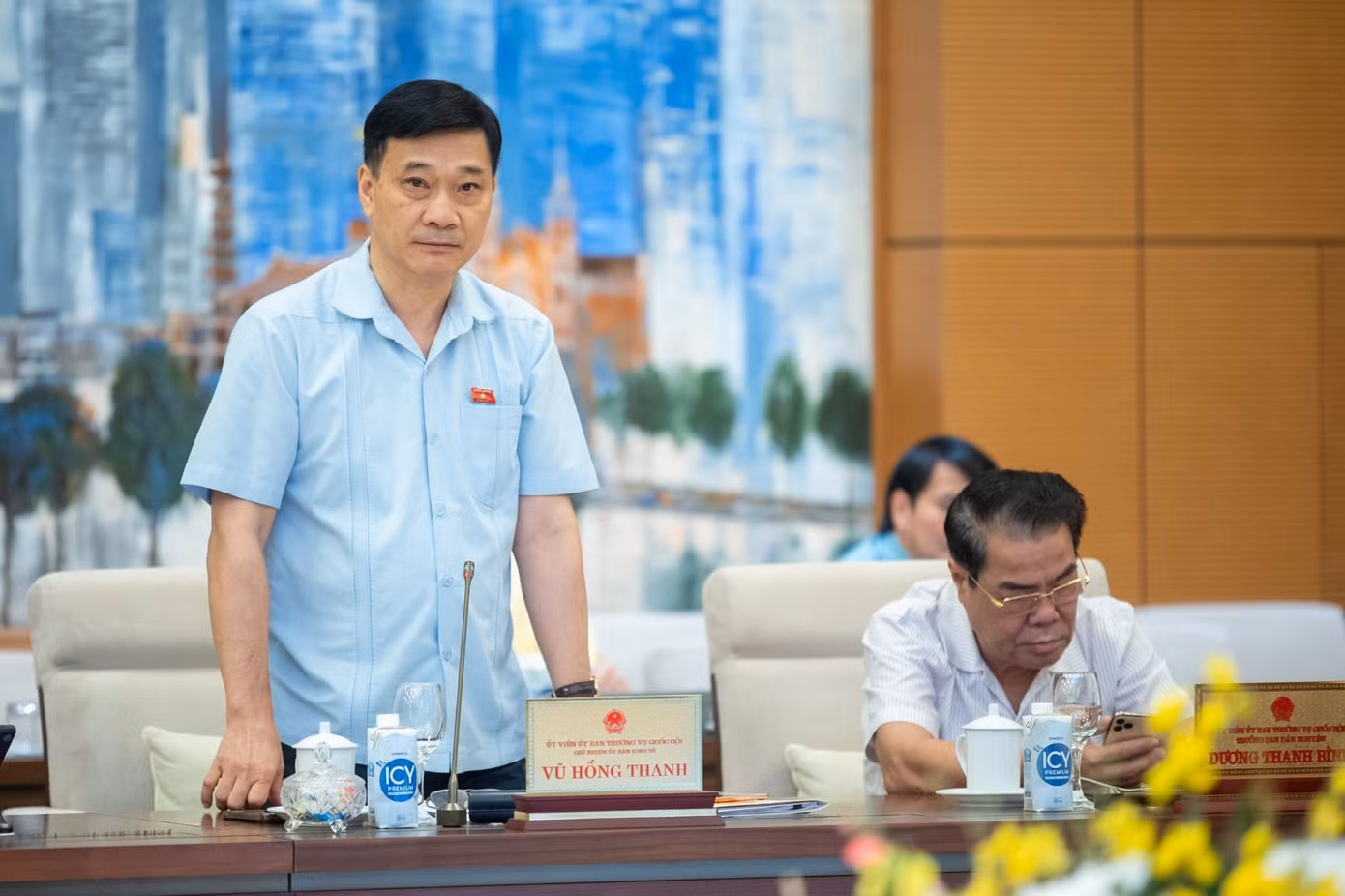 Chủ nhiệm Ủy ban Kinh tế Vũ Hồng Thanh.