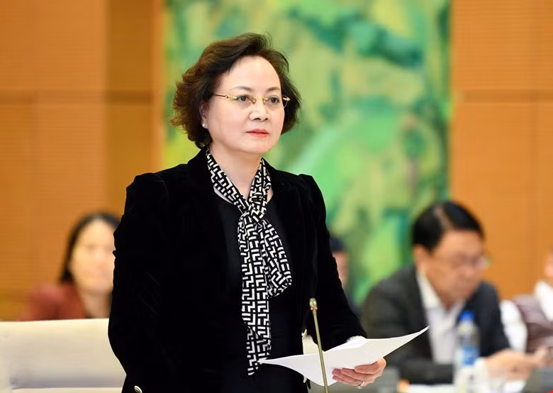 Bộ trưởng Nội vụ Phạm Thị Thanh Trà. Ảnh QH