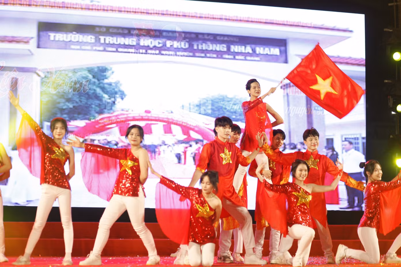 Một tiết mục biểu diễn tại chương trình.