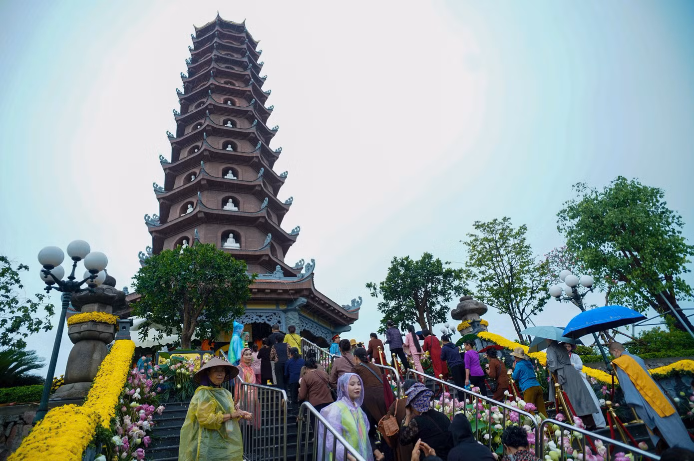 Chùa Phúc Sơn - nơi tôn trí xá lợi Phật có tuổi đời khoảng 400 năm.