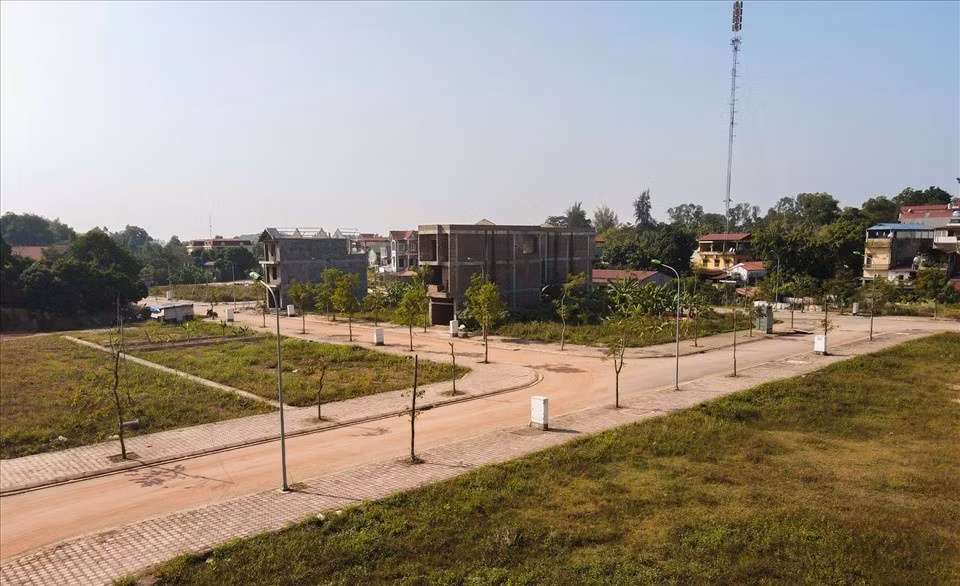 Dự án khu dân cư mới thị trấn Cầu Gồ của Công ty Cổ phần Kosy chậm tiến độ.